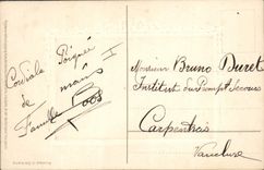 Vintage Postcard Good Fantaisie celebrates