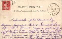 Vintage Postcard Cooks Child Cook