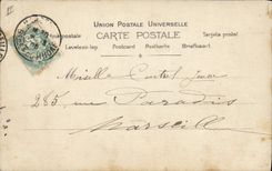 Vintage Postcard Cooks Child Poisson d' Avril Cook