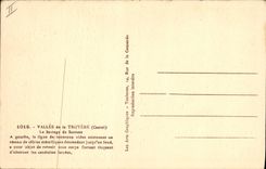 CPA Electricite Vallee de la Truyere Le barrage de Sarrans