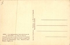 Postal Electricidad las adaptaciones hidráulicas eléctricas el Truyere el Servicio de Correos de Rueyres