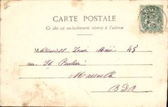 Vintage Postcard Fantasy Woman Granc contest gold vase