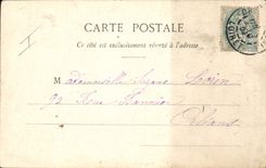 Vintage Postcard Fantasy Woman Festivals and Carries happiness