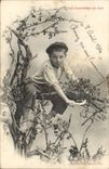 CPA Fantaisie Enfant La cueillette du Gui 