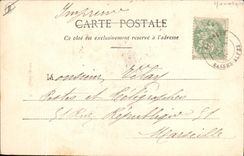 Vintage Postcard Fantasy Woman women of the future Gendarme