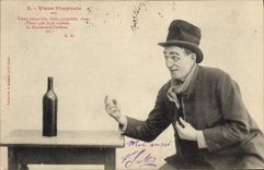 CPA Fantaisie Viens poupoule 