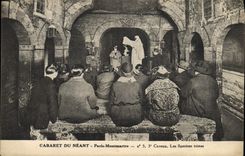 CPA Paris Cabaret du Neant Paris Montmartre Les spectres tristes 