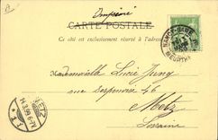 CPA Nancy Tombeau de Catherine Opalinska a Bonsecours (carte 1899) 