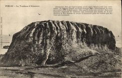 Vintage Postcard Piriac the tomb of Almanzor Lord de Lauvergnac