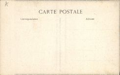 Vintage Postcard Paris Cabaret of Nothing funerary Montmartre Standard lamp