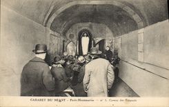 CPA Paris Cabaret du Neant Montmartre Caveau des Trepasses 