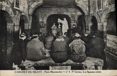 CPA Paris Cabaret du Neant Montmartre Caveau les spectres tristes 