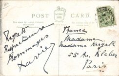 Vintage Postcard Funeral of King Edward VII At Windsor