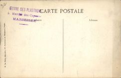 Vintage Postcard Funeral of General Gallieni Departure of the Invalids