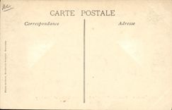 Vintage Postcard Toulon national Funeral of the victims of Iena the procession