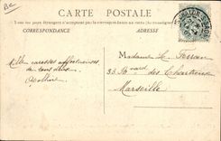 CPA Chalon sur Saone Funerailles du Docteur Mauchamp assassine a Marrakech Maroc La foule defilant devant le Catafalque 