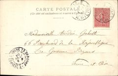 CPA Femme Colombes 