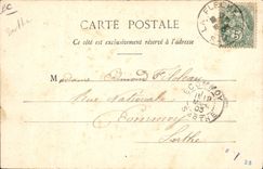 Vintage Postcard Militaria School Military academy Students' rag procession