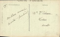 Vintage Postcard Militaria Ecole special military Musee of the memory Monseigneur Lanusse Aumonier of the school of 1871 has 1905