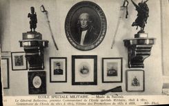 Vintage Postcard Militaria special School military Museum of the memory general Bellavene First Commander of the Military special School