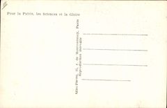 Vintage Postcard Militaria Polytechnic school the office of the General one