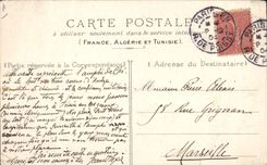 Vintage Postcard Militaria Polytechnic school Amphitheater of Chemistry