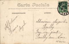 Vintage Postcard Bourges School of Pyrotechny