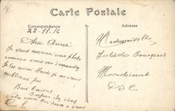 Vintage Postcard Militaria School military Saumur Carousel