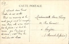 Vintage Postcard Cherbourg Boat Kleber in the arsenal