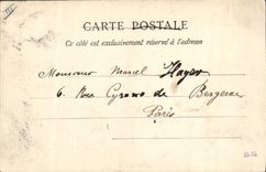 Vintage Postcard Cherbourg Boat the military port and the maritime arsenal Postpones of Kleber