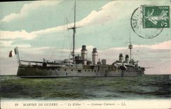 CPA Bateau Le Kleber Croiseur Cuirasse