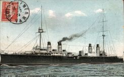 CPA Bateau Le Kleber Croiseur de 1ere classe