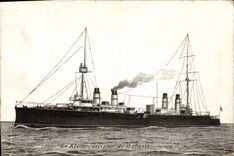 CPA Bateau Le Kleber Croiseur de 1ere classe
