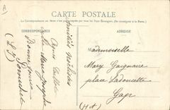 Vintage Postcard Boat St Nazaire Freedom