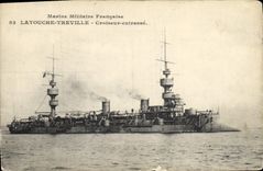 CPA Bateau Latouche Treville Croiseur Cuirasse