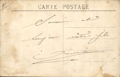 Vintage Postcard Boat Toulon Catastrophe of Freedom after the explosion