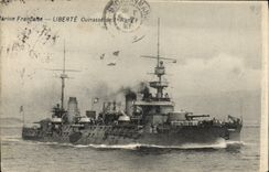 Vintage Postcard Bateau Freedom Armours 1st rank