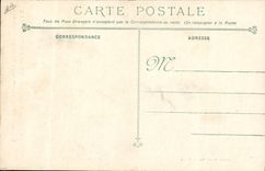 Vintage Postcard Boat Catastrophe of Latouche Treville Explosion of a gun in the turret late