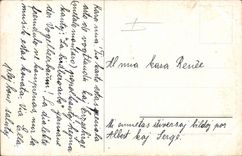 Vintage Postcard Gruss aus dem Erzgebirge