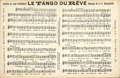 CPA Le tango du reve Malderen Carwald 