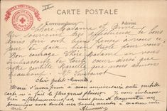 Vintage Postcard the Marseilles Child