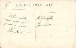 Vintage Postcard Choisy King Monument of Mullet of Isle