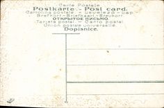 Vintage Postcard Fantasy Flowers Child Angel