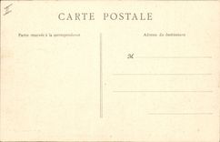 Vintage Postcard Electricity Bourboule the cascade of the lake the electric factory