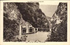 Vintage Postcard Electricity the Valley To trust the stopping