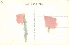 Postal Electricidad Vista panorámica sobre la fábrica hidráulica eléctrica y la presa del Insípido Puente que cruza el Sioule carretera de Santo Priest de los Campos