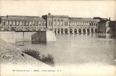 CPA Electricite Environs de Lyon Jonnage Usine electrique