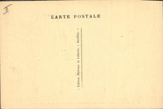 Vintage Postcard Electricite Machines hydroelectric of Mareges the river downstream from the factory