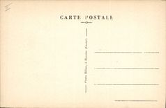 Vintage Postcard Electricity stopping of Cadene