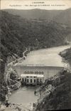 CPA Electricite Barrage de la Sioule Vue d'ensemble 